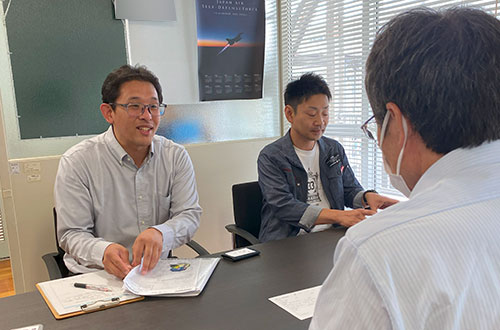 説明の様子